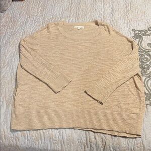 Lou & Grey for Loft Women's Beige Sweater Size Large